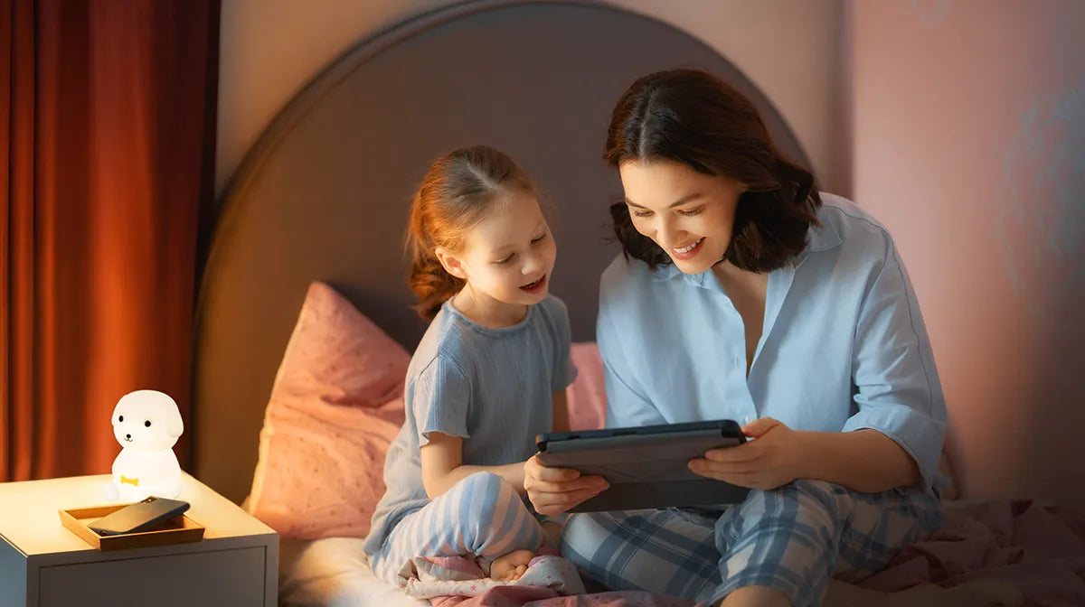 Leo Hond Nachtlamp – Wit | Dimbaar & RGB Kleurverandering