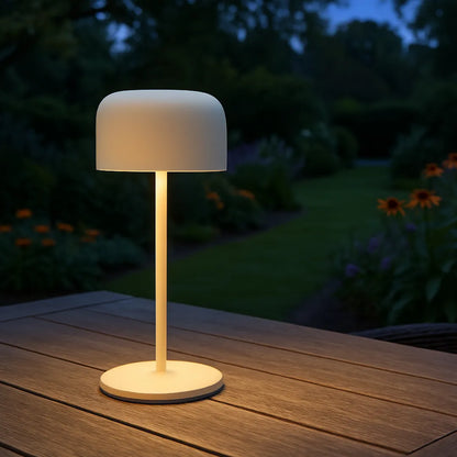 Finley - Tafellamp oplaadbaar - Draadloos en dimbaar - Beige