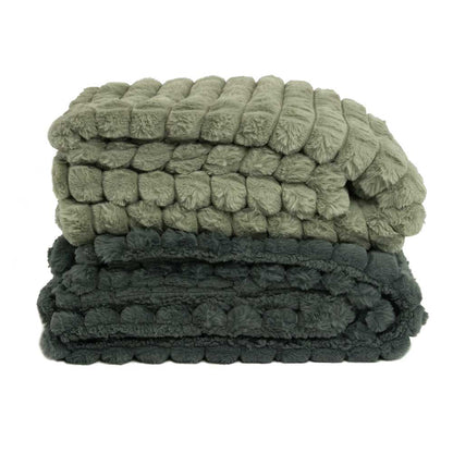 Zest - Plaid - Vacht Piramide - Taupe (150x125cm)