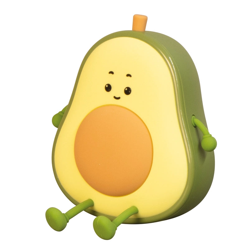 Bobi Avocado Nachtlamp – Groen | Dimbaar & Meerkleurig Licht | Touch Bediening