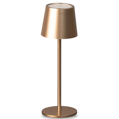 Genopladelig bordlampe - Trådløs og dæmpbar - Kaffe