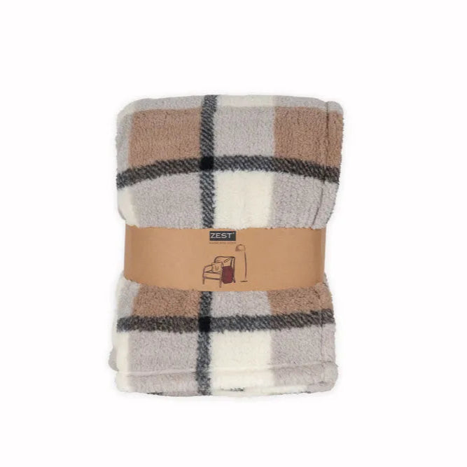 Zest - Plaid - Sherpa XL - Ruit