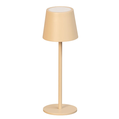 Genopladelig bordlampe - Trådløs og dæmpbar - Kaffe